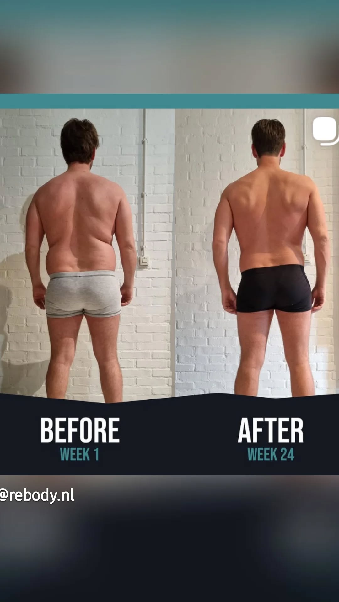 Marco, transformatie bij Rebody