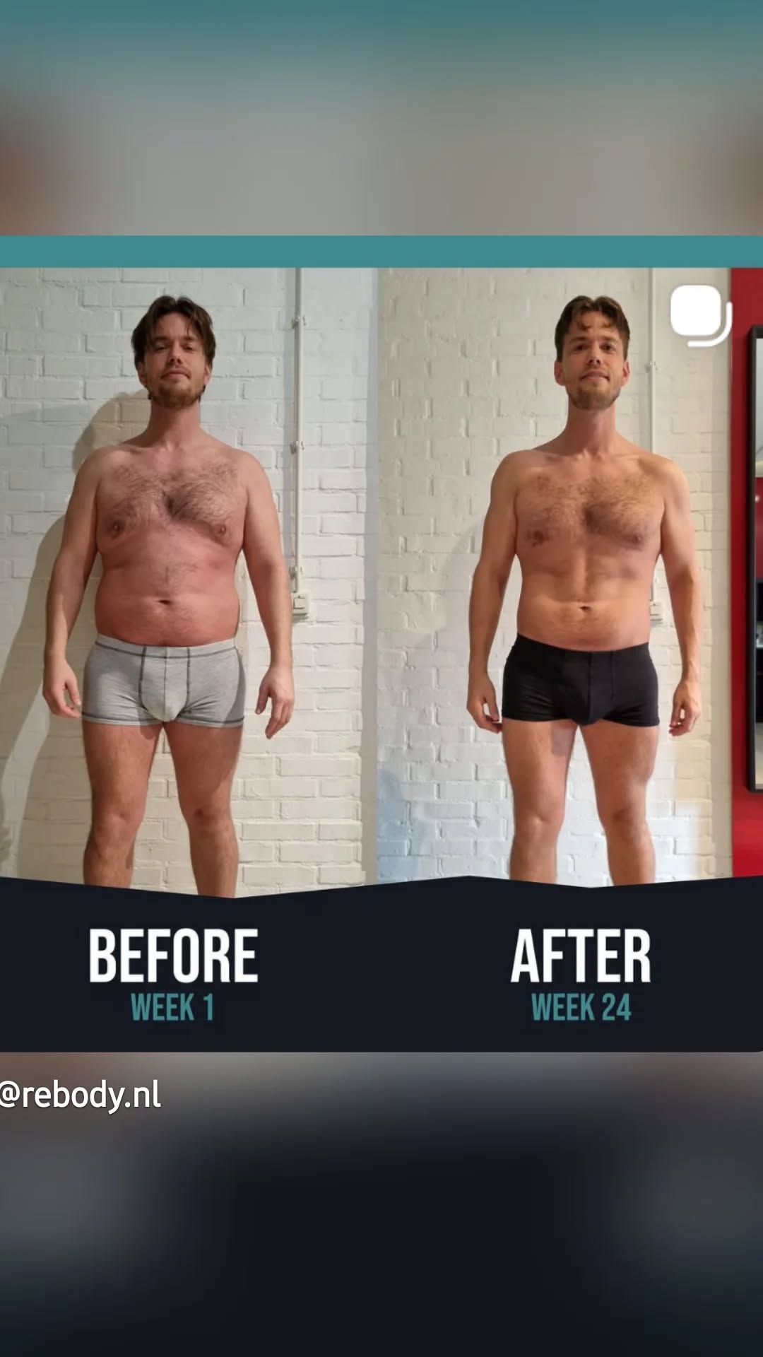 Marco, transformatie bij Rebody
