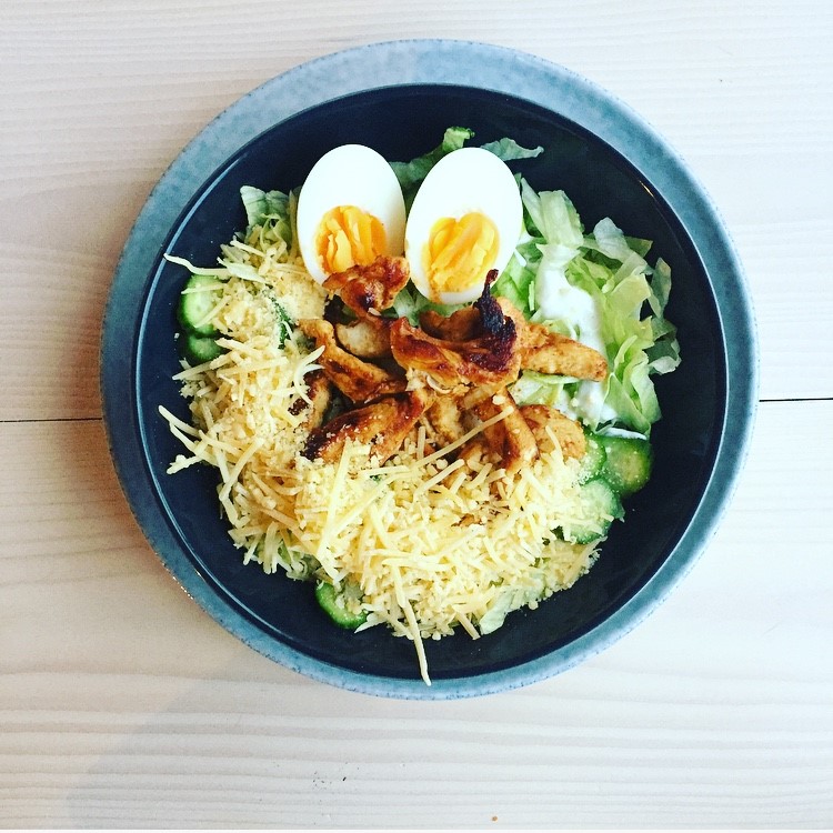 Heerlijke Caesar Salad Light