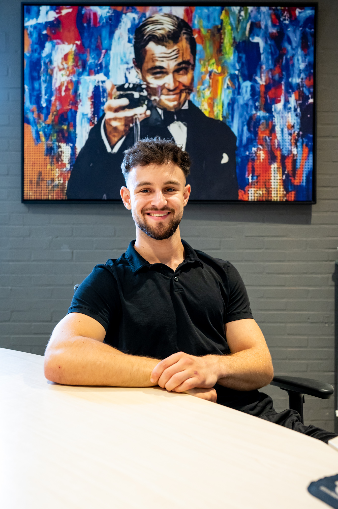 Trainer Jeroen van Rebody
