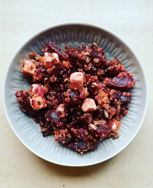 Recept rode bietensalade gezond en voedzaam