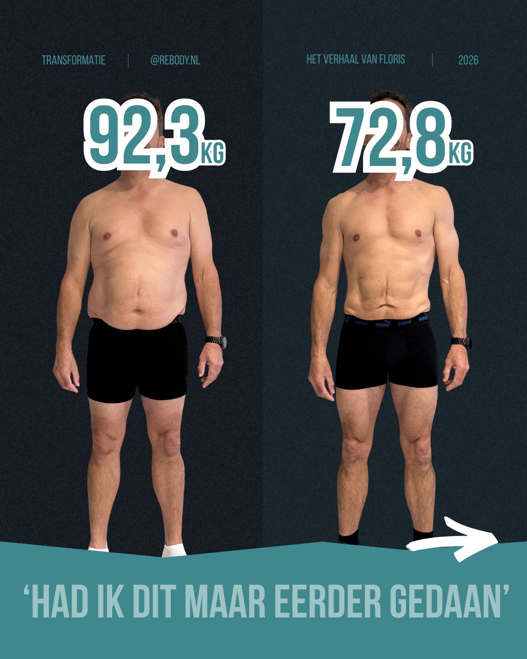 Floris — transformatie bij Rebody