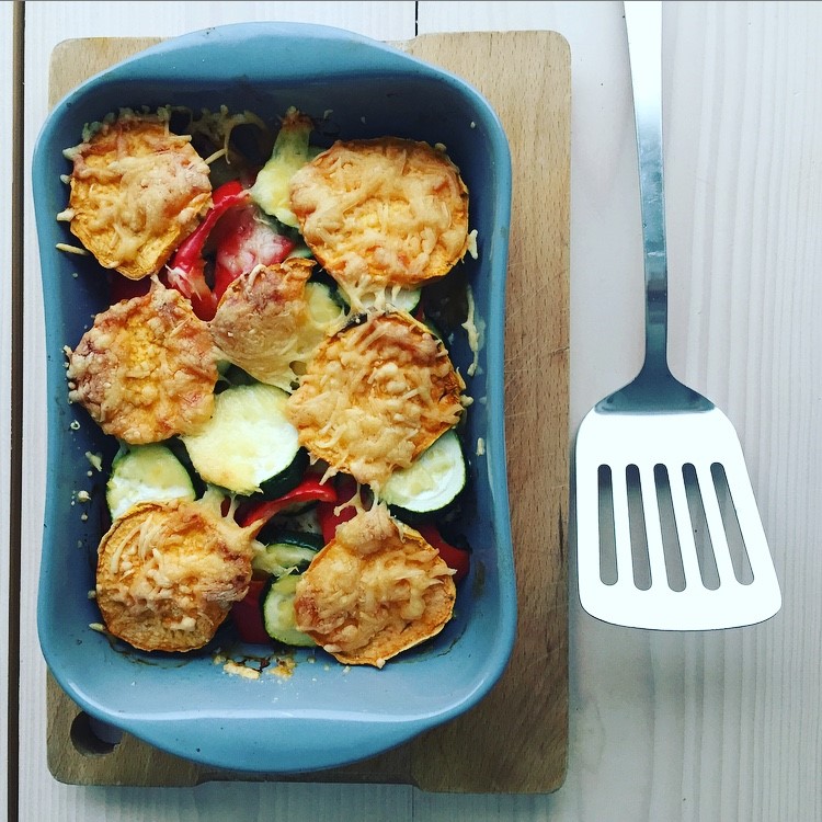 Heerlijke Zoete aardappelschotel met Kabeljauw