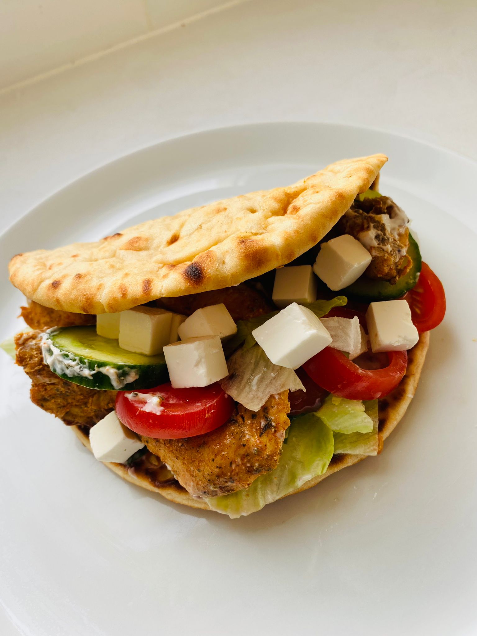 Flatbread Mediterrean Chicken 1