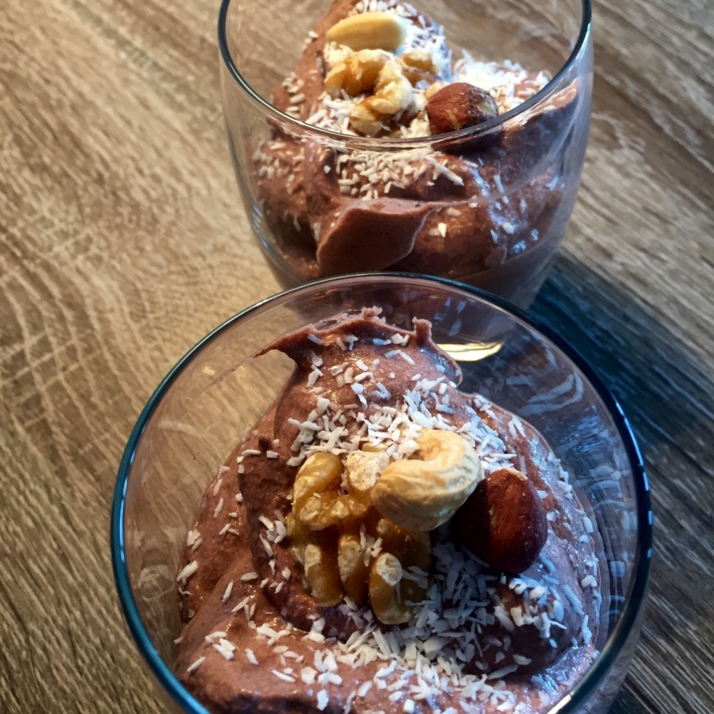 Heerlijke High protein chocolade mouse