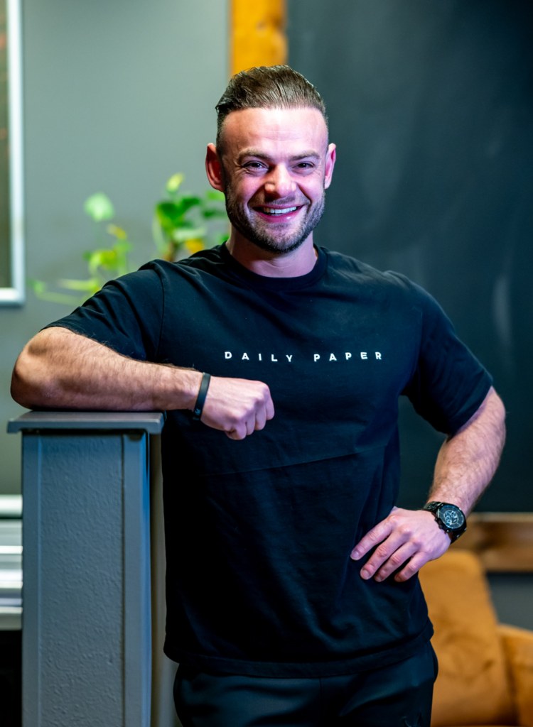 Portret van coach Kevin van Elswijck