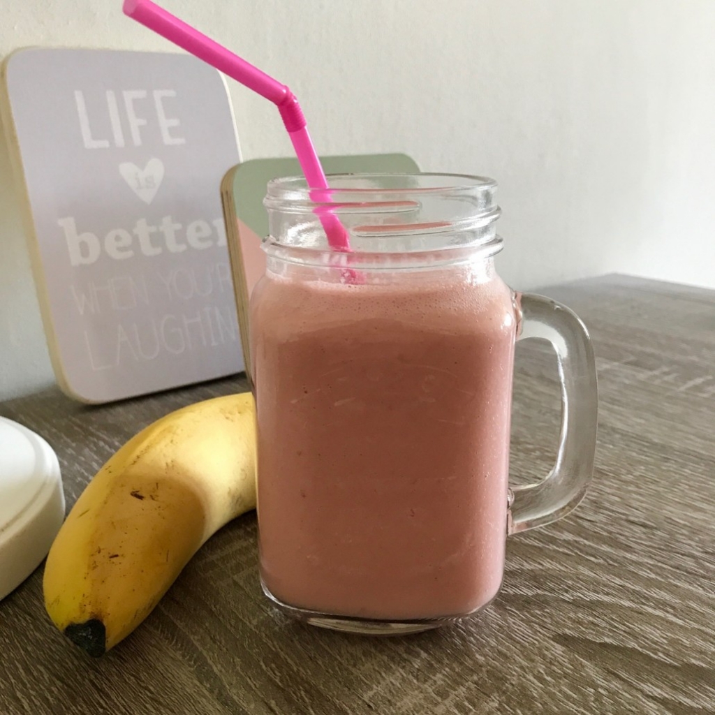 Heerlijke proteine watermeloen smoothie